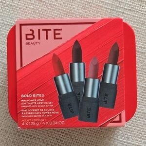 Bold Bites 4pc Matte Lipstick Set